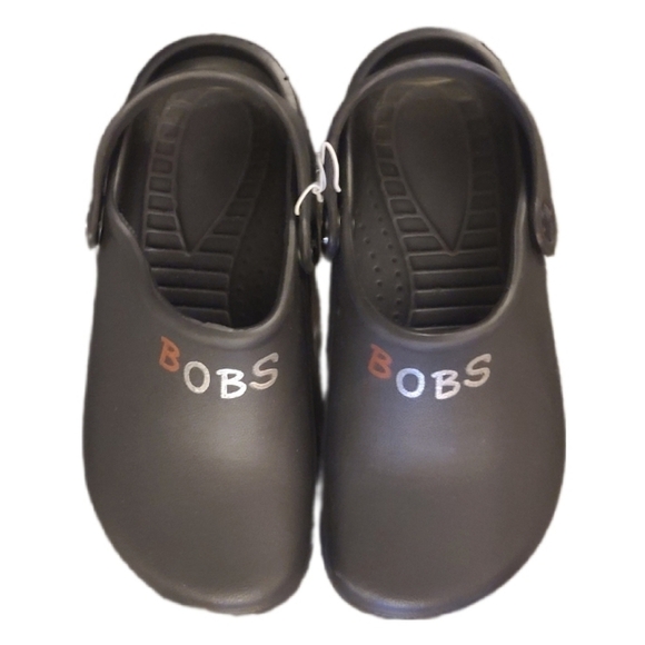 BOBS from Skechers Other - BOBS Skechers Youth Black Crocs Shoes Back Strap